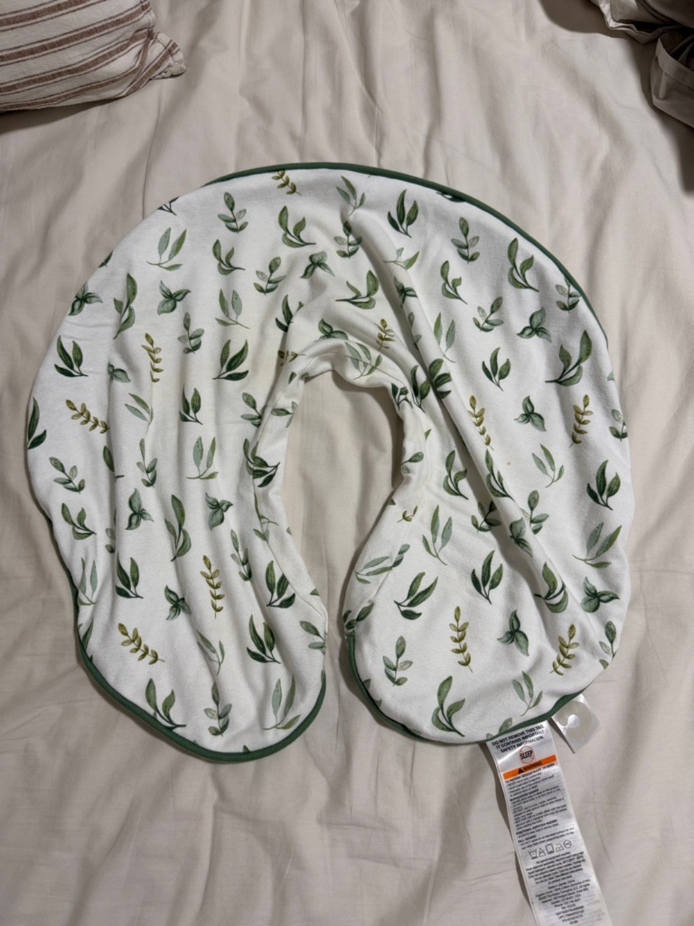 Boppy 100% organic cotton nursing pillow cover